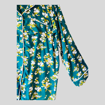 Green Floral Loungewear