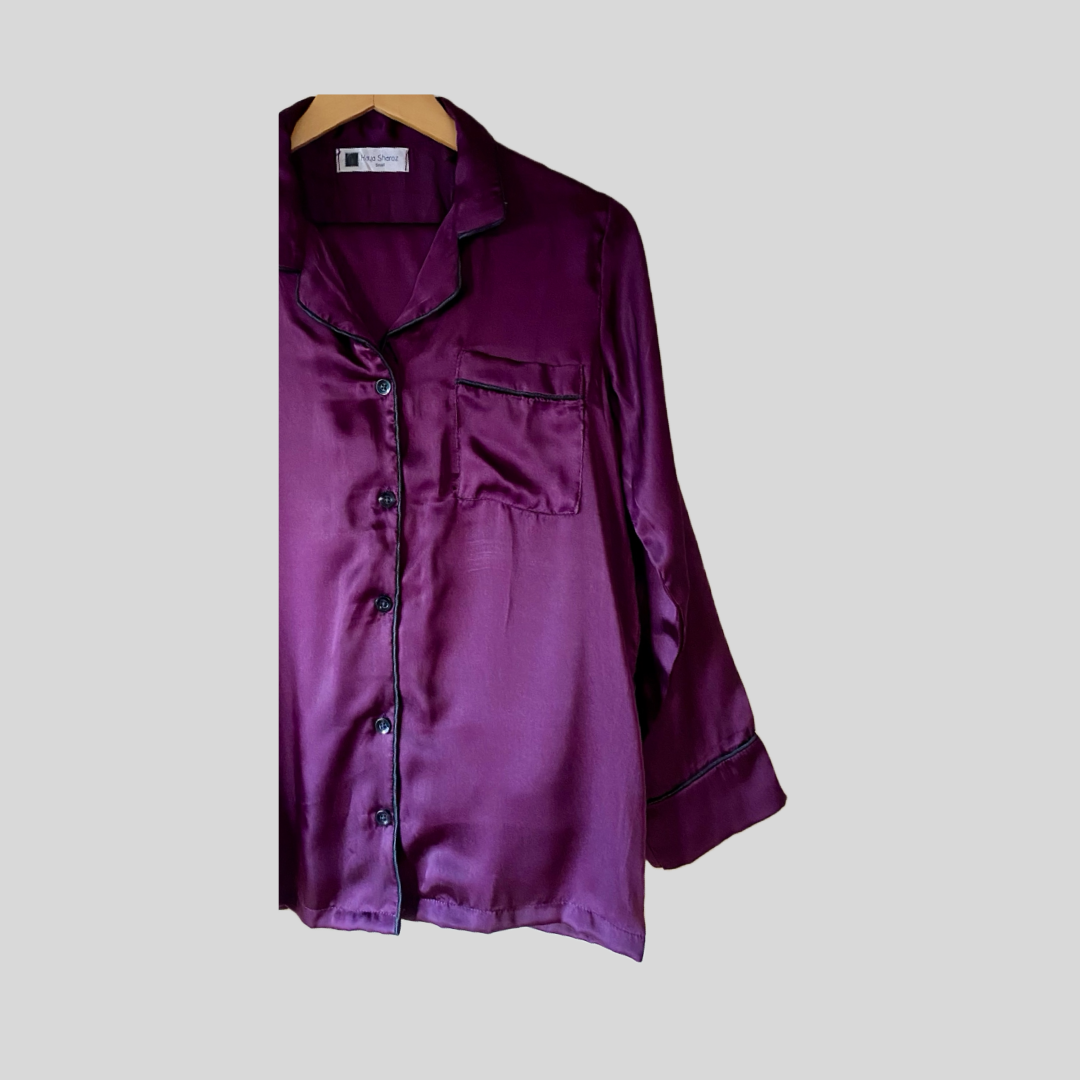 Purple Luxe Silk